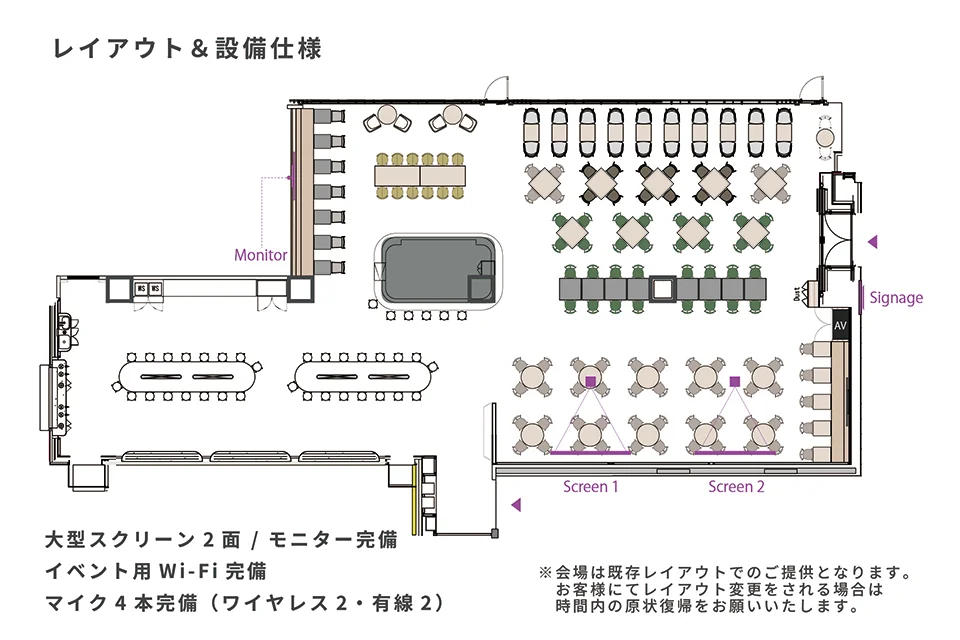 フロアマップ